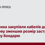 Мільйонна закупівля кабелів для УЗ: суд знову зменшив розмір застави нардепу Бондарю